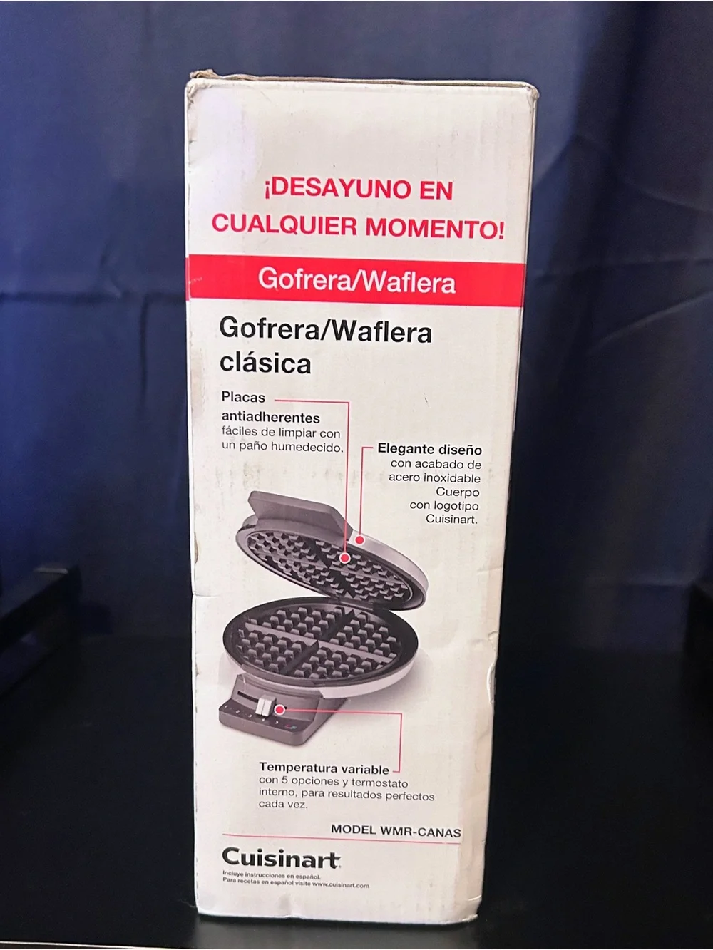 Cuisinart Classic Waffle Maker - Black/Silver